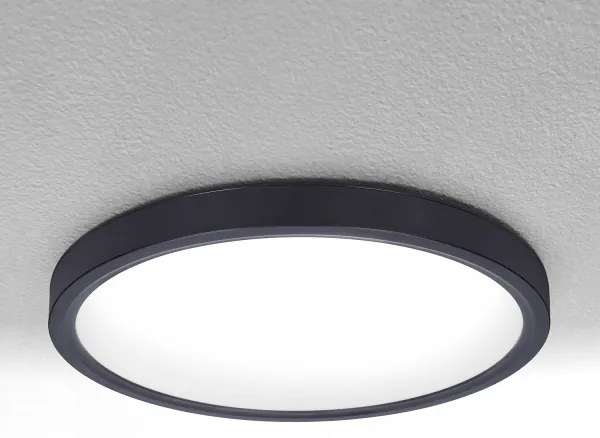Plafonieră LED dimabilă Brilagi ESTELA LED/48W/230V 3000-6500K ø 40 cm negru + telecomandă