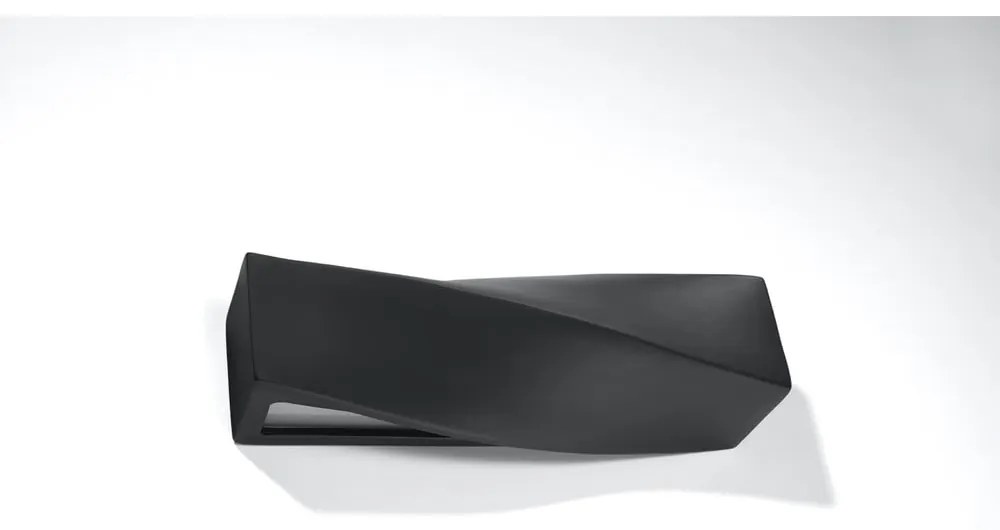 Aplică din ceramică Sollux Taurus, negru