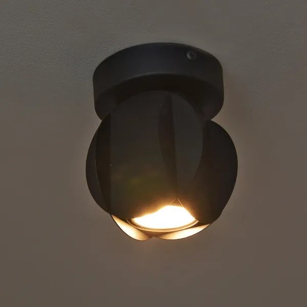 Spot GAMBIT 1xGU10/10W/230V, negru