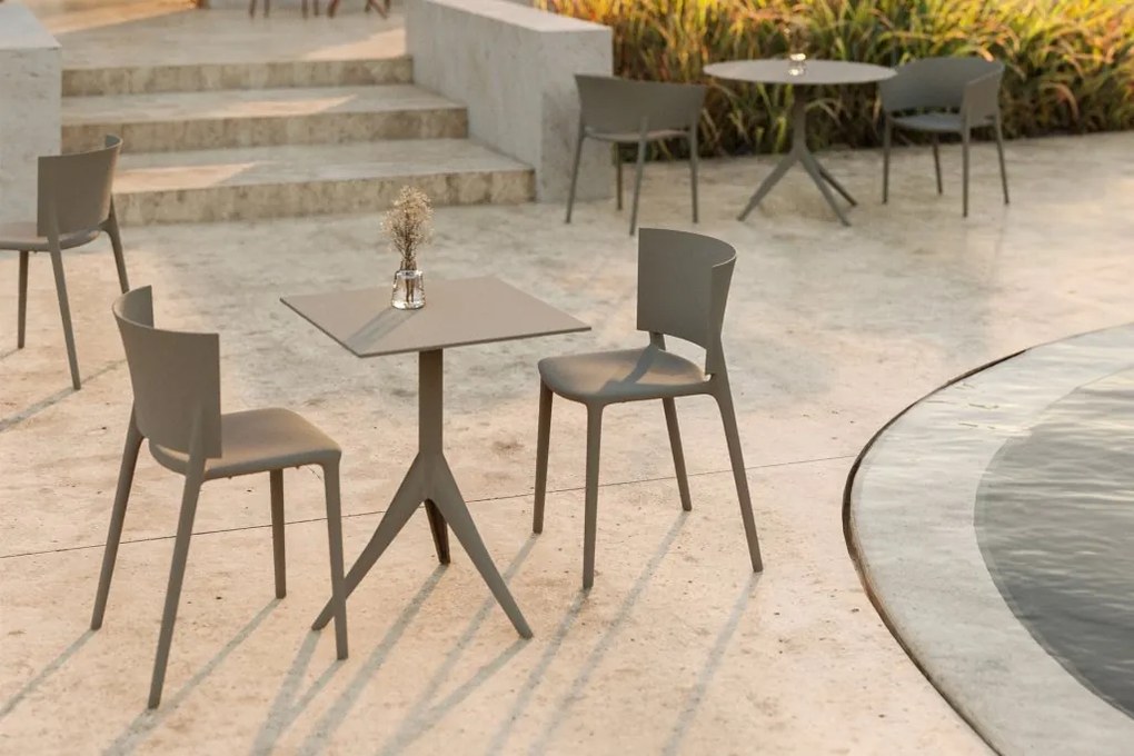 Set de 4 Scaune moderne de exterior / interior design premium AFRICA 65036 Vondom