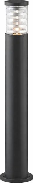 Ideal Lux - Lampă de exterior TRONCO 1xE27/42W/230V 80 cm IP65 neagră
