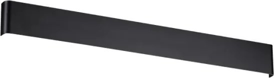 Aplică LED Ideal Lux DELTA LED/30W/230V 3000K 83 cm CRI 90 negru