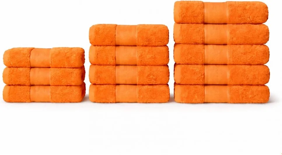 Set 12 Prosoape 100% Bumbac – Ușoare &amp; Absorbante, Ideale pentru Uz Zilnic