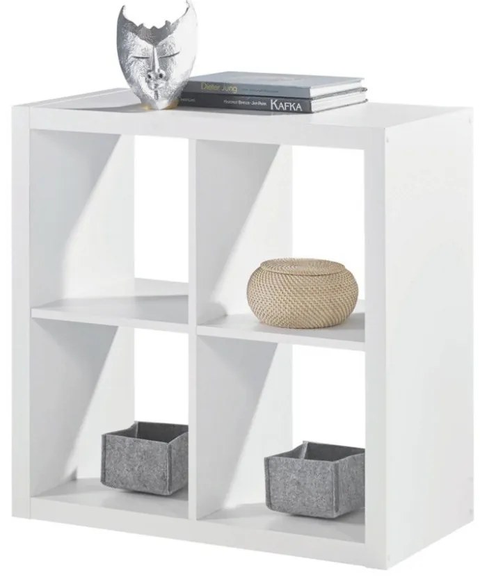 CORP MODULAR CUBE, 77X38X77 CM, CULOARE ALB, MDF