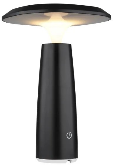 Lampă LED reîncărcabilă dimabilă de masă Globo 21022 BOWIE LED/1,2W/3,7V 1500mAh 3000K