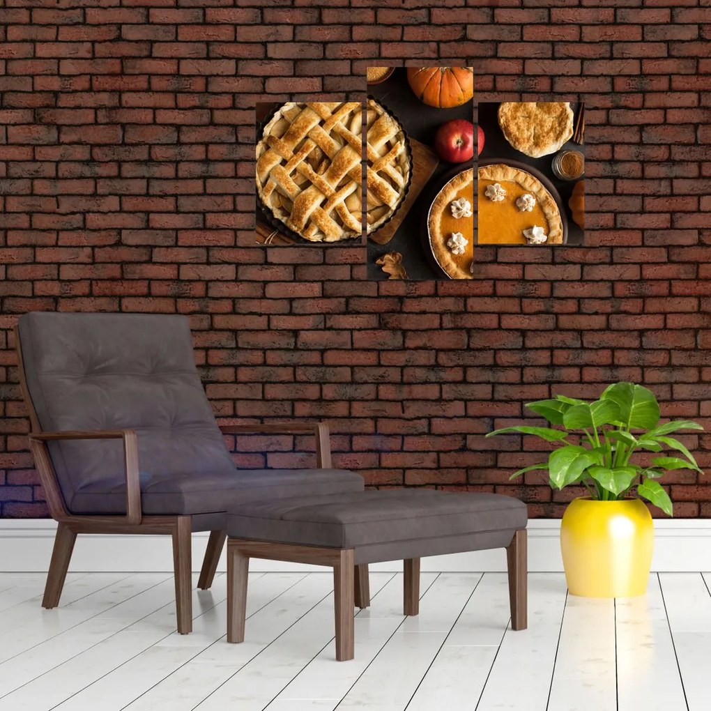 Tablou - Plăcintă de dovleac (90x60 cm)