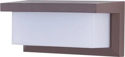 Brilagi - Aplică de exterior LED RGBW BRICKY 1xE27/15W/230V maro IP54