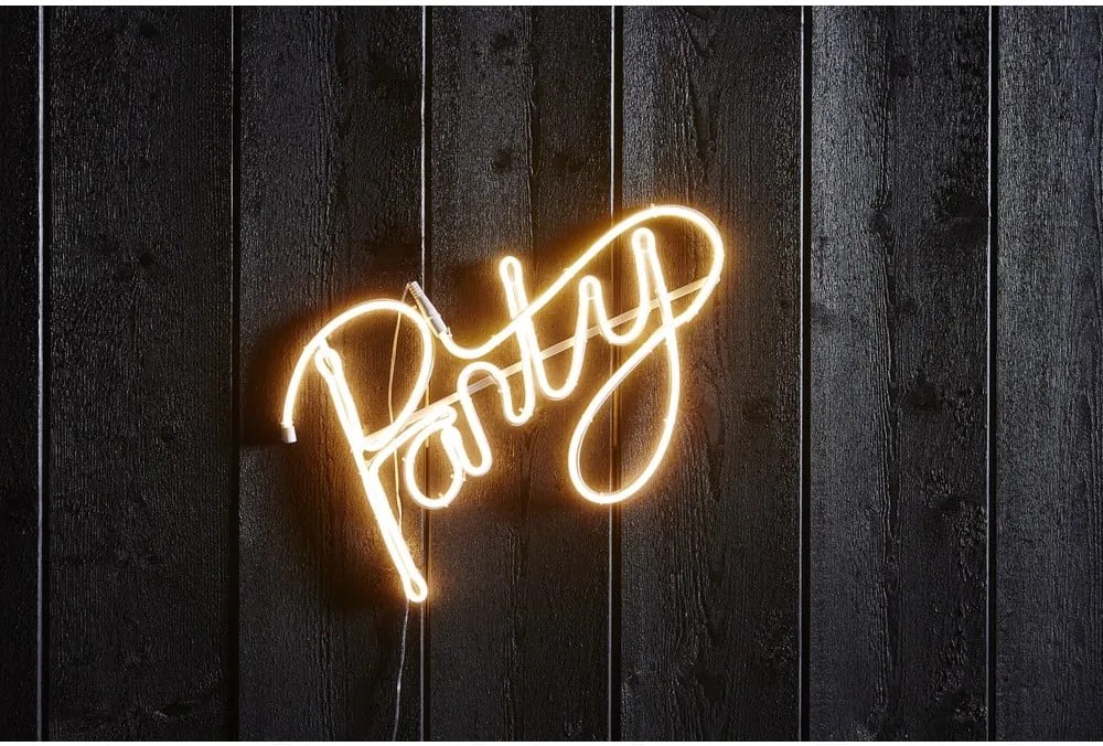 Decorațiune luminoasă de perete cu neon Star Trading Flatneon, lungime 50 cm