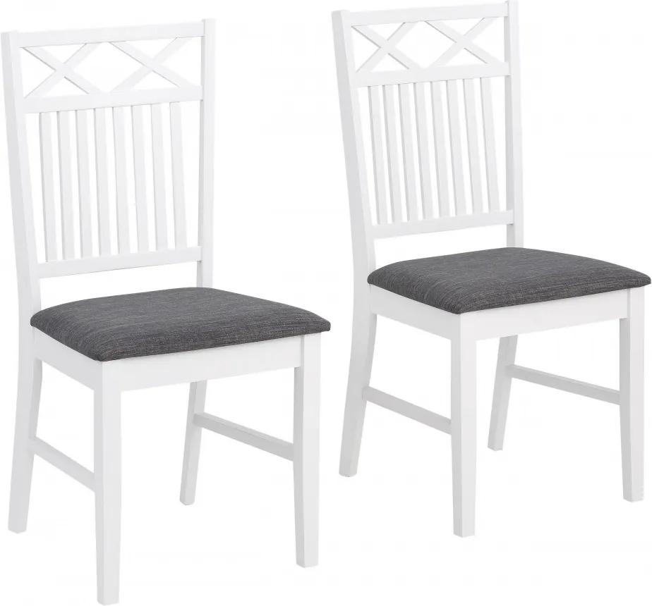 Set de 2 scaune Fullerton, lemn