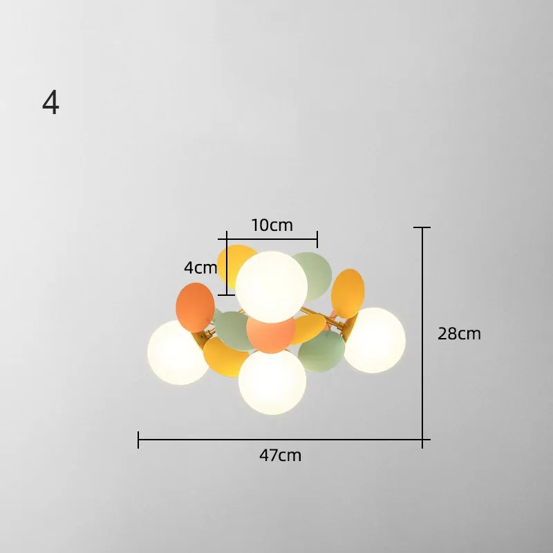 FIORES Lustra Living Plafoniera by Anzazo