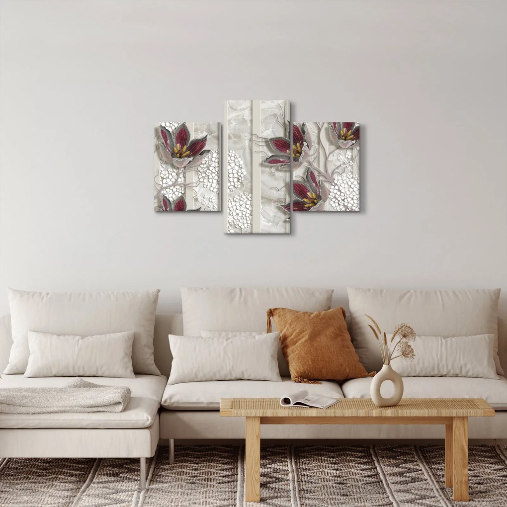 Tablou - Flori decorative (90x60 cm)