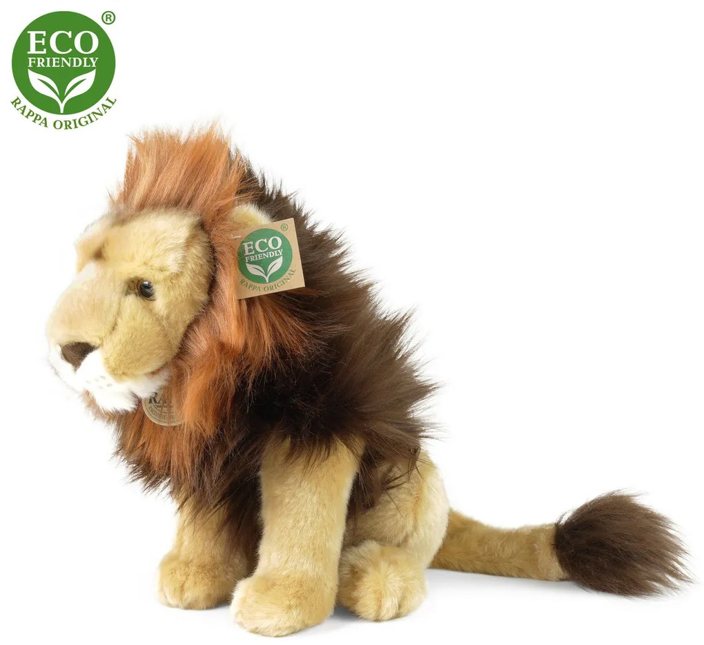 Leu de pluș Rappa, 25 cm ECO-FRIENDLY