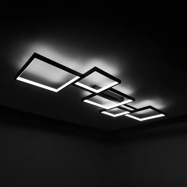 BRILAGI - Plafonieră LED SHIFT/42W/230V 4000K 47,5x122 cm neagră