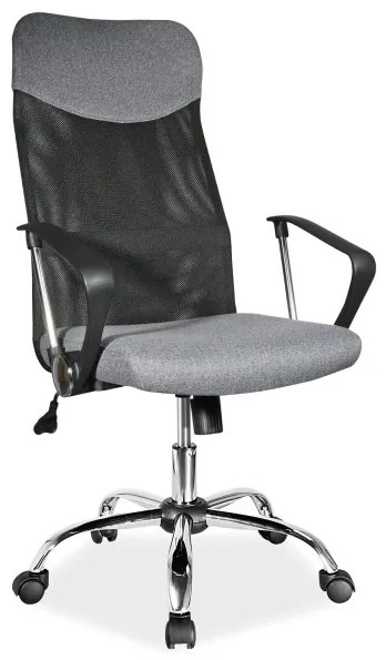 Scaun de birou Q-025 material gri