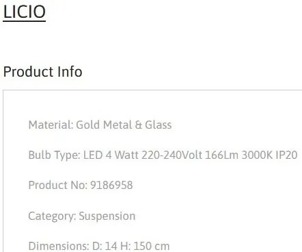 Lustra, Pendul LED design modern LICIO