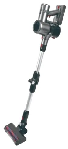 Aspirator vertical Oliver Voltz OV51001L, Manual, Li-ion 2500 mAh, 25.9 V, 3 Viteze, Filtru HEPA, 0.7 L, Sistem Ciclon, Gri