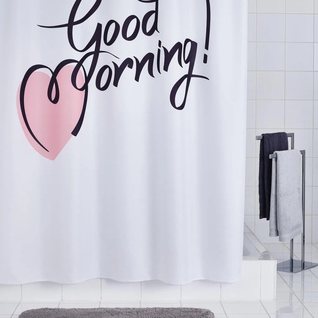 RIDDER Perdea de dus Good Morning, 180 x 200 cm