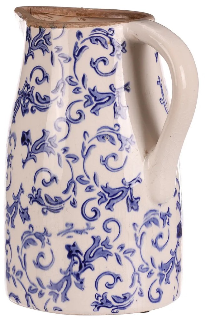 Cana ceramică în stil retro, 20 x 16 x 24 cm