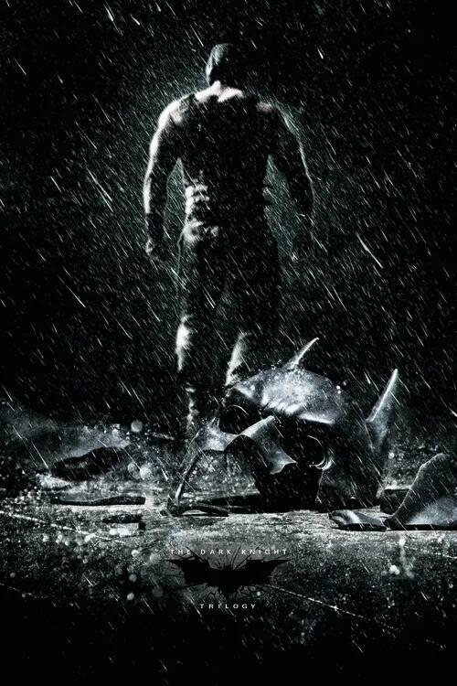 Poster de artă The Dark Knight Trilogy - Rain, (26.7 x 40 cm)