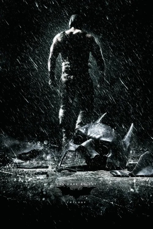 Poster de artă The Dark Knight Trilogy - Rain