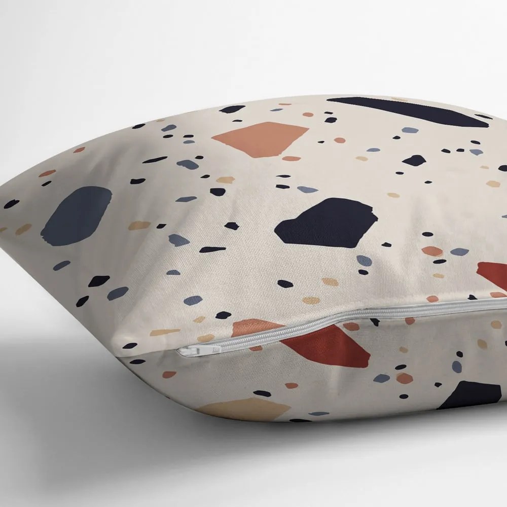 Față de pernă 43x43 cm Cracked Terrazzo – Mila Home