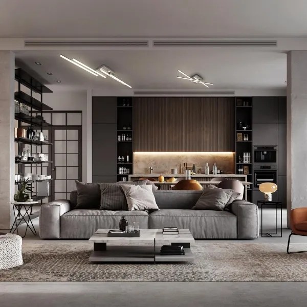 Plafonieră LED 4xLED/5W/230V B.K. Licht 1315