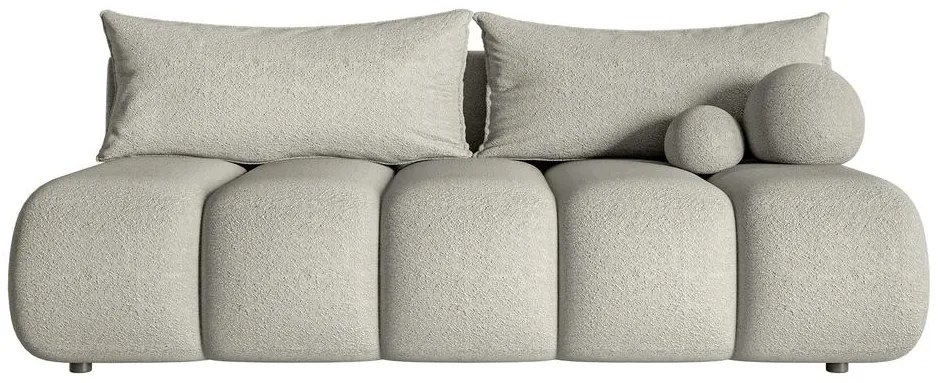 Canapea trei locuri Didier mini (gri bej + negru). 1100577
