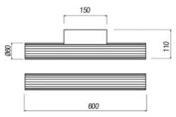 Redo 01-2591 - Aplică LED pentru oglindă de baie RIGAL LED/12W/230V IP44 crom/alb