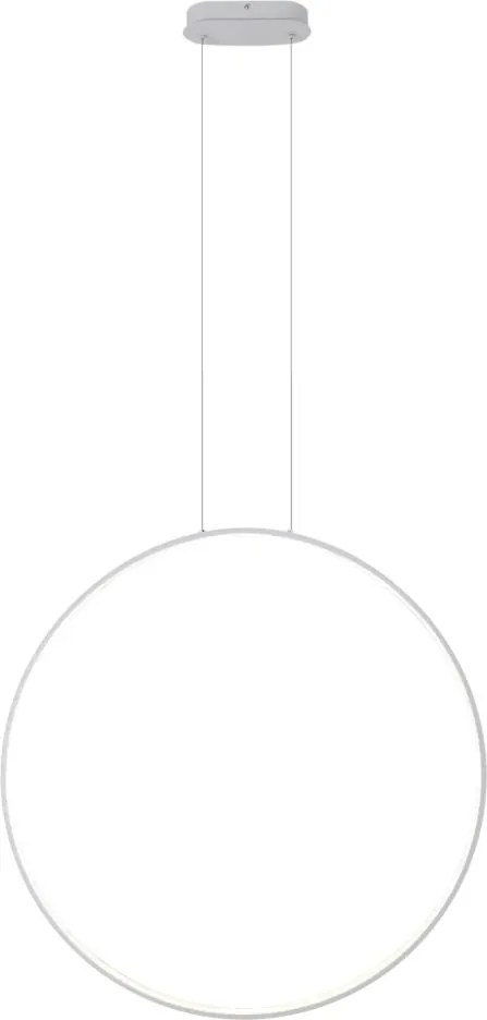 Lustra circulara LED IP44 diametru 80cm Visual alb