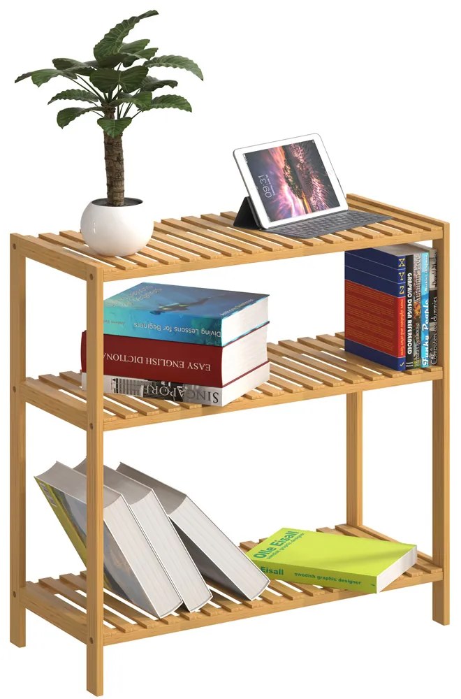 Deuba Raft din bambus - 66x58x26 cm