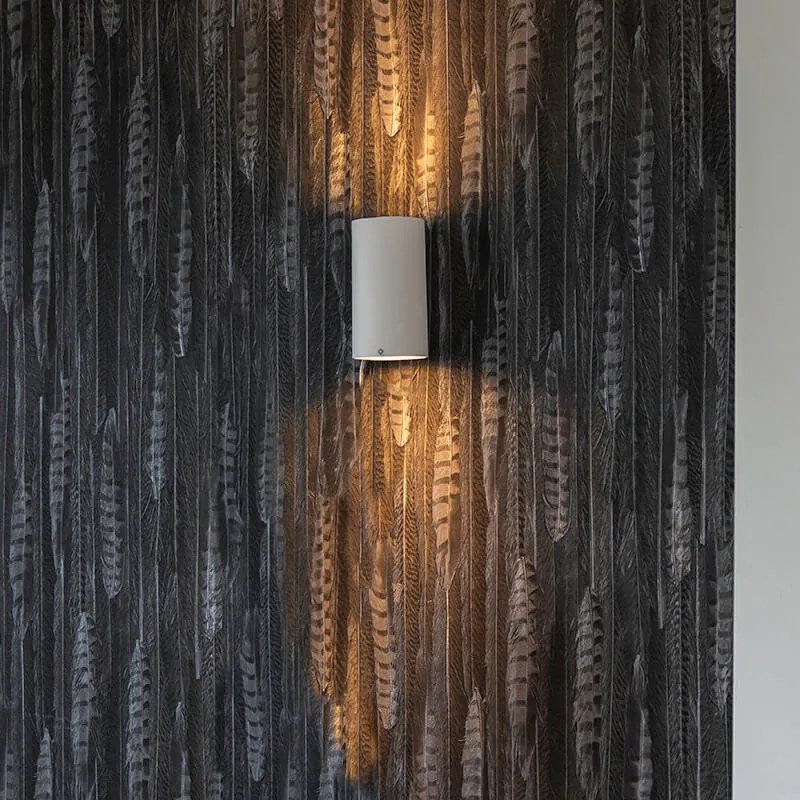 Aplică modernă albă rotundă cu 2 lumini - Sandy