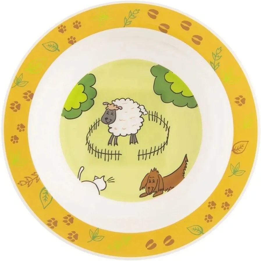 Farfurie adâncă pentru copii Orion UH FARMA, diametru 16 cm