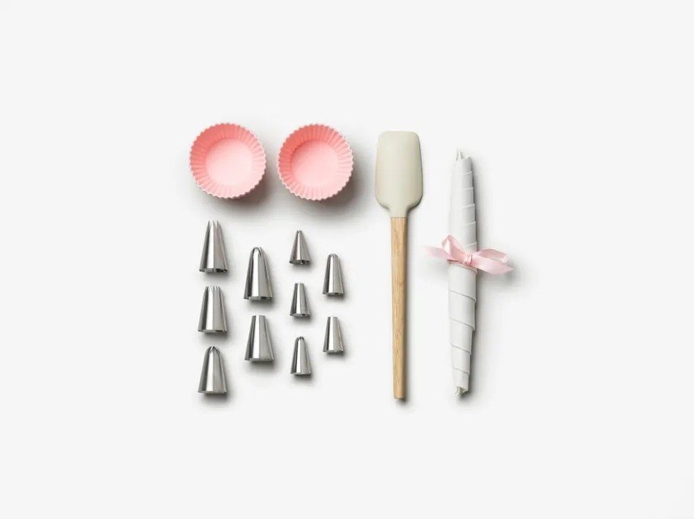 Kit pentru ornare tort numărul de atașamente 10 buc. The Essentials Cupcake Tools – Printworks