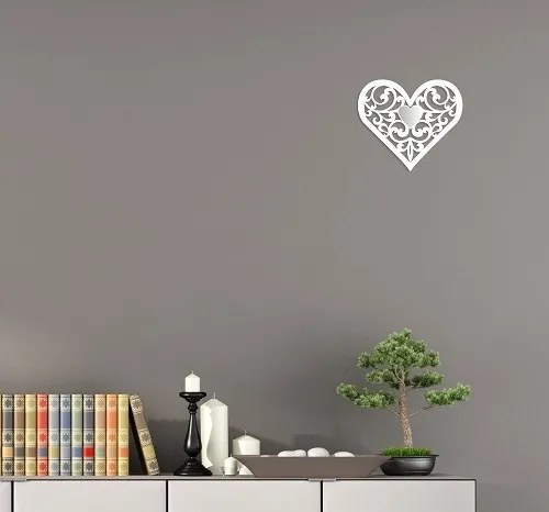 Decor de perete în formă de inimă