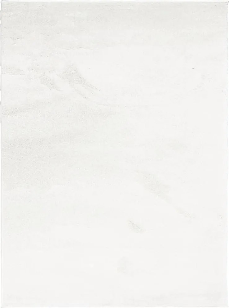 vidaXL Covor „OVIEDO”, fire scurte, crem, 240x340 cm