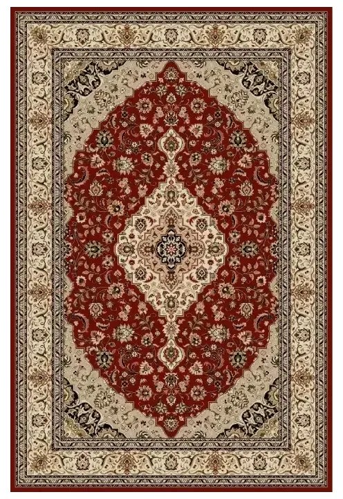 Covor Grena Clasic 1540 Selectează mărime: 080 X 150