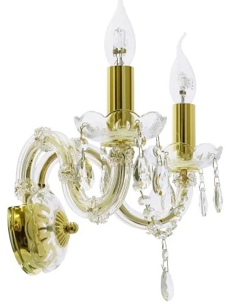 Aplică perete MARIA TERESA 2xE14/40W/230V