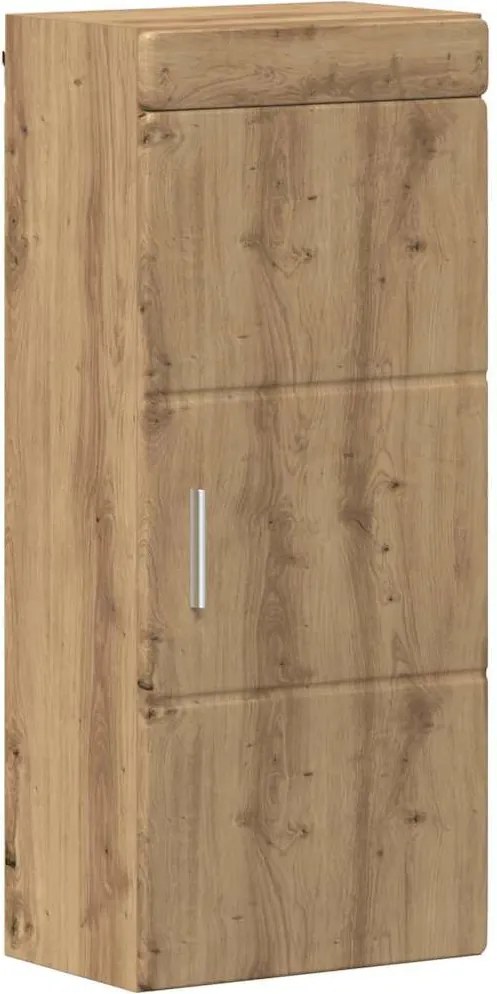 vidaXL Dulap de perete pentru baie cu raft TULUM Stejar Artizanal