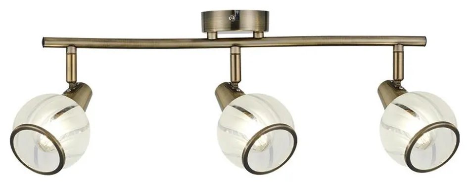 Spot Prezent 14105 SIENTO 3xE14/40W/230V alamă