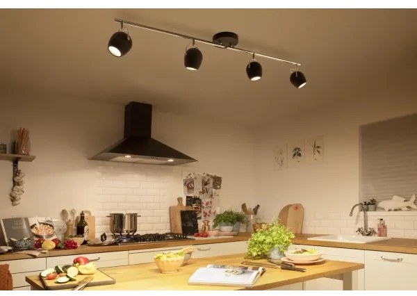 Philips 50614/30/P0 - Spotlight LED RIVANO 4xLED/4,3W/230V