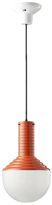 Lustra design retro realizata manual din ceramica si sticla Selaron