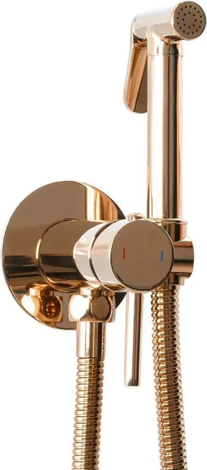 Dus igienic cu baterie rose gold Rea Loop cu baterie incastrata