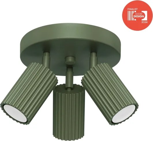 Brilagi - Spot LED CRESTO 3x GU10/10W/230V verde