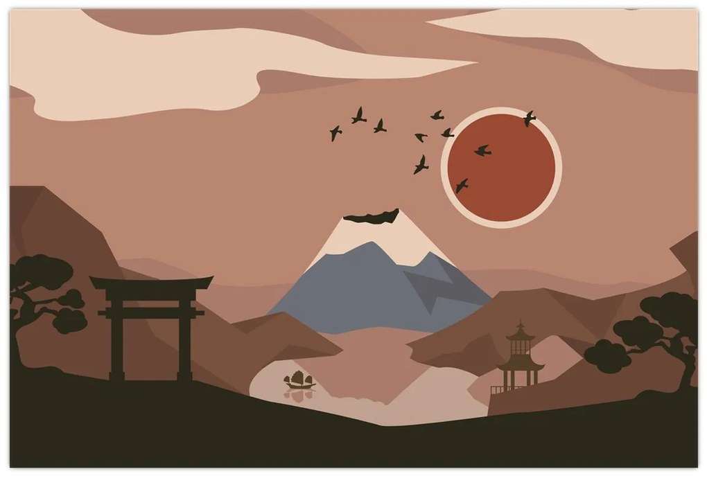 Tablou - Japonia N⁰1 (90x60 cm)