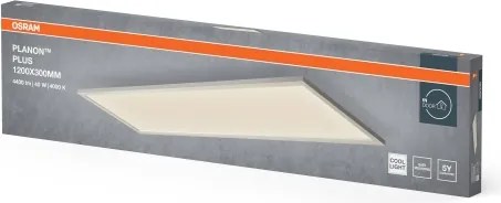 Osram - Panou LED aplicat PLANON, 40W, 230V, 4000K, 30x120 cm, alb