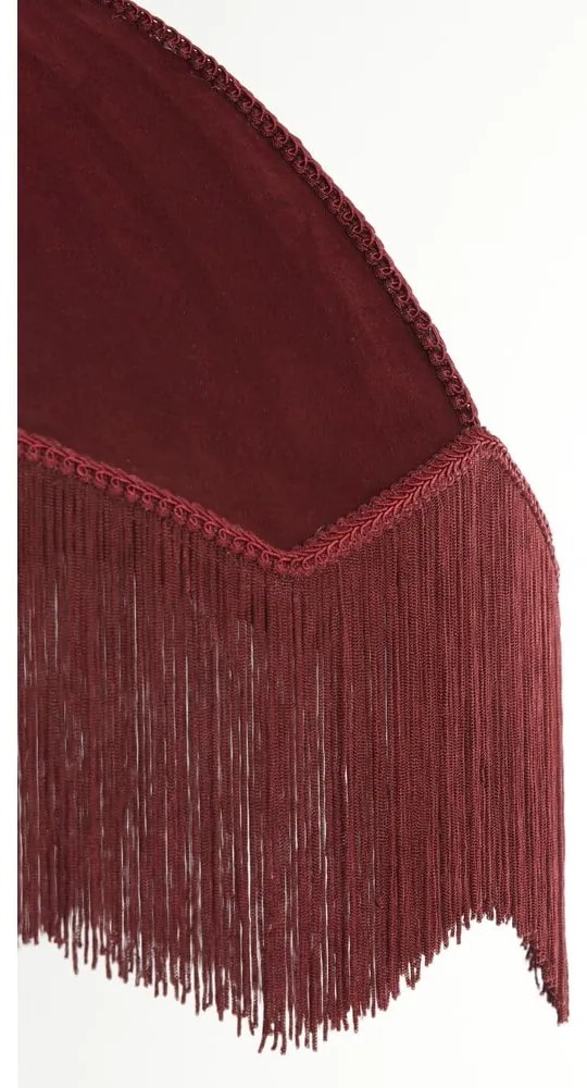 Lustră burgundy cu abajur textil ø 50 cm Malacia – Light &amp; Living