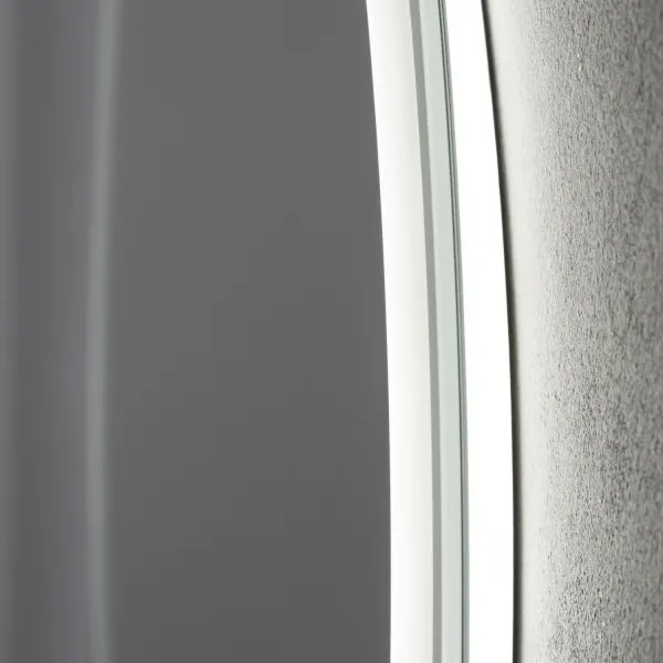 Brilagi-LED Oglindă AVA ECO cu iluminare LED integrată 11,5W/230V, dimabilă, cu sistem anti-aburire și sticlă fumurie, Ø 60 cm, IP44