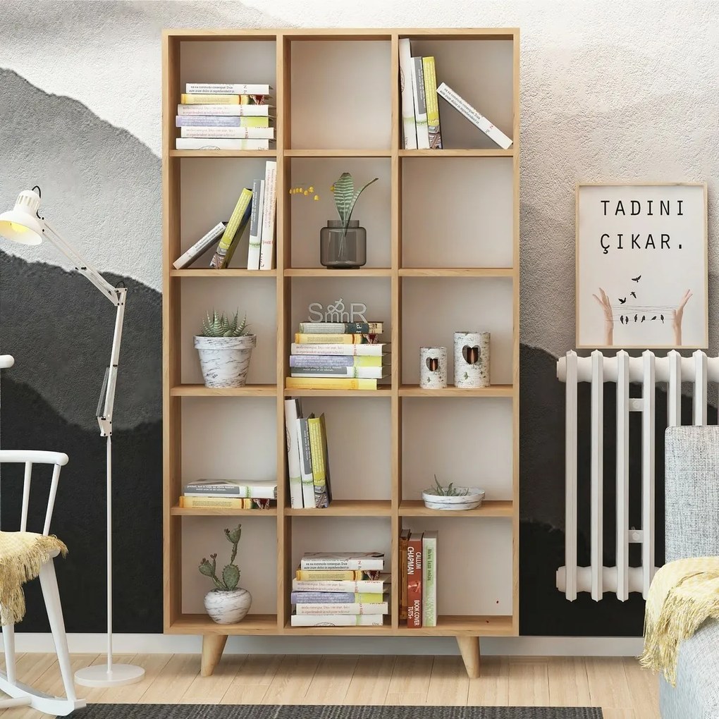 Bibliotecă Zipa Oak