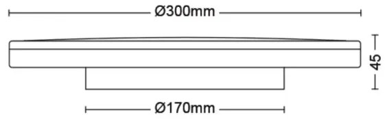 Plafonieră LED dimabilă OZZIET SCENE SWITCH LED/18W/230V 2700K Philips