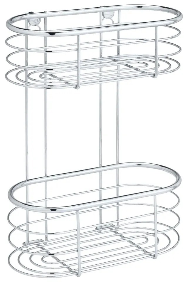 Raft de duș Wenko Trestina, 26 x 35 cm, argintiu